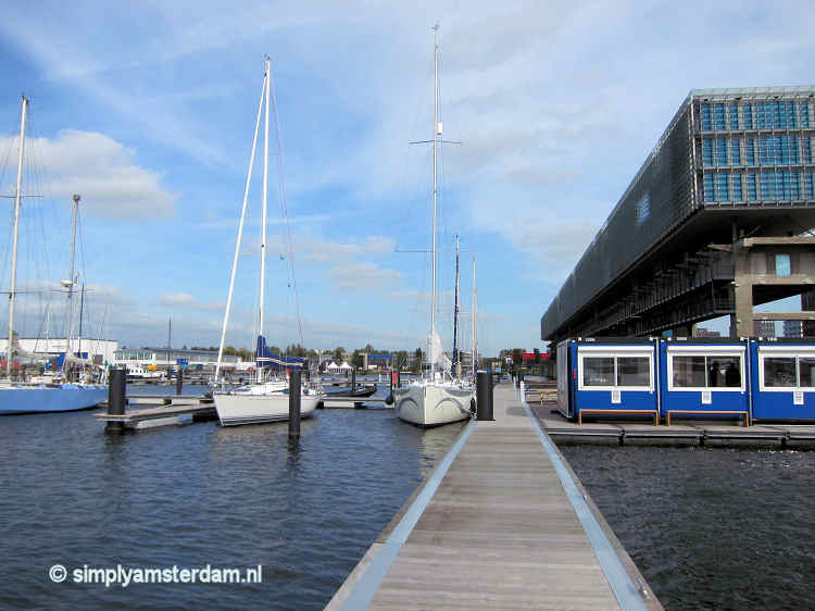 Amsterdam Marina (and Kraanspoor building)