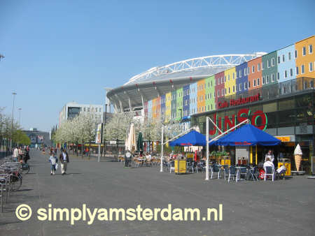 Amsterdam Arena Area shops open 7 days a week