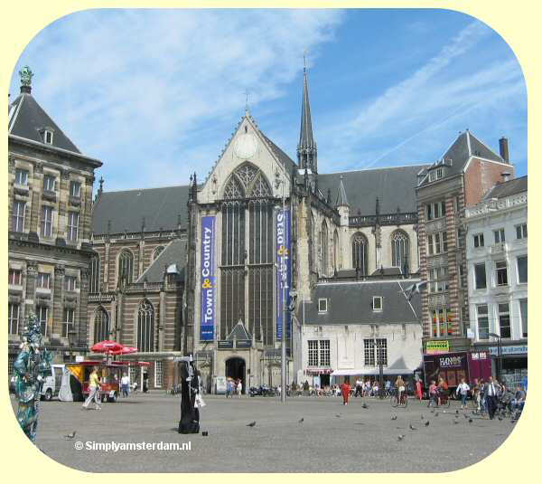 New Church (Nieuwe Kerk) in Amsterdam celebrates 600 years anniversary
