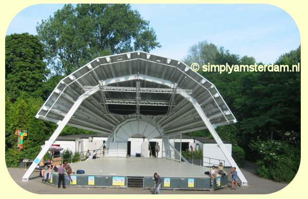 Open Air Theater in Amsterdam Vondelpark started for Summer 2009