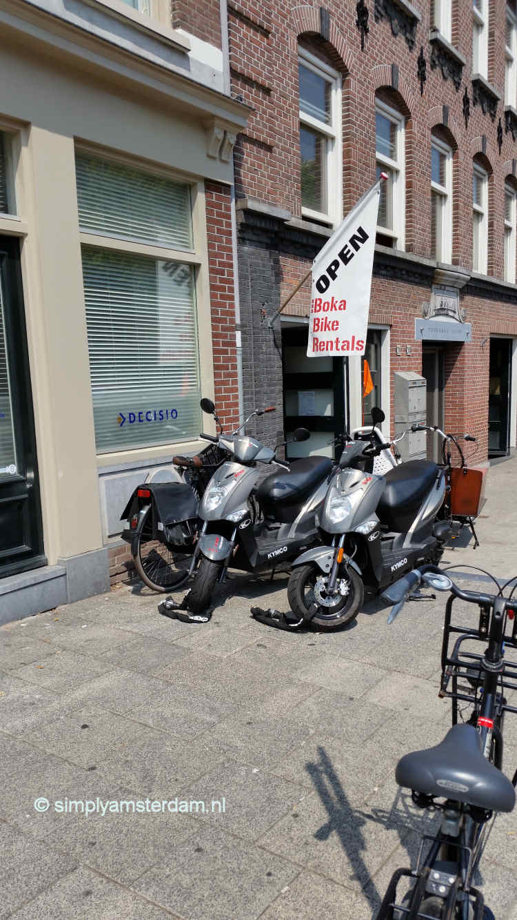 Boka Bike & Scooter rentals @ Valkenburgerstraat