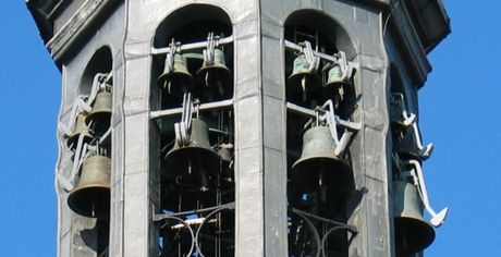 Church carillon concerts in Amsterdam centre in one afternoon