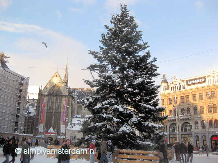 Christmas tree Dam Square