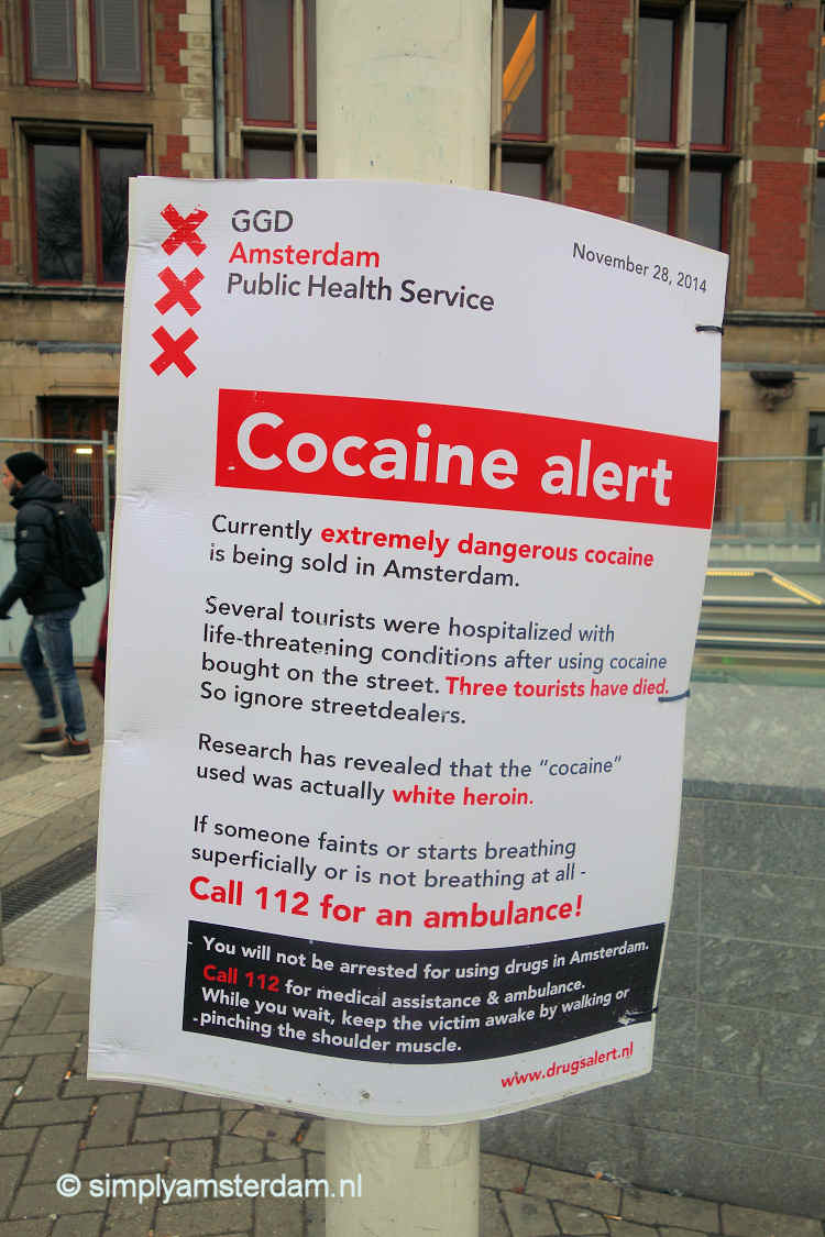Cocain alert billboard