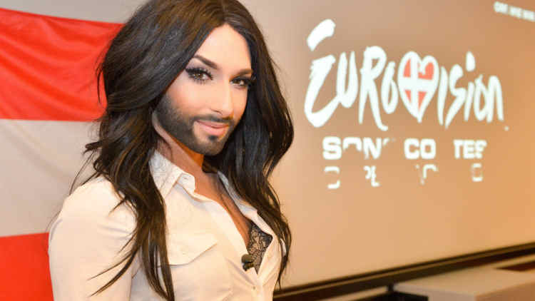 Conchita Wurst attends Amsterdam Gay Pride 2014