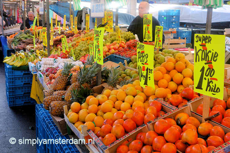 Fruit stall @ Dappermarkt