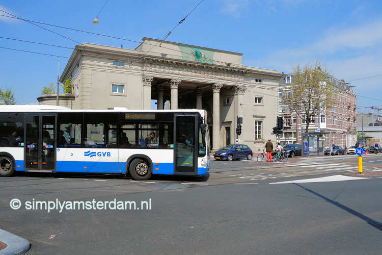 GVB Bus at Haarlemmerpoort