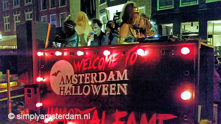 Halloween parade Amsterdam