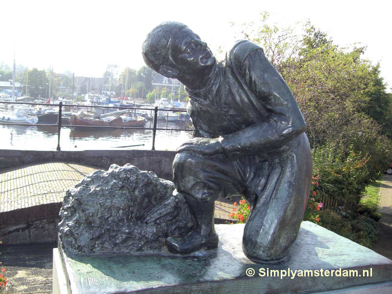 Hans Brinker statue at Spaarndam