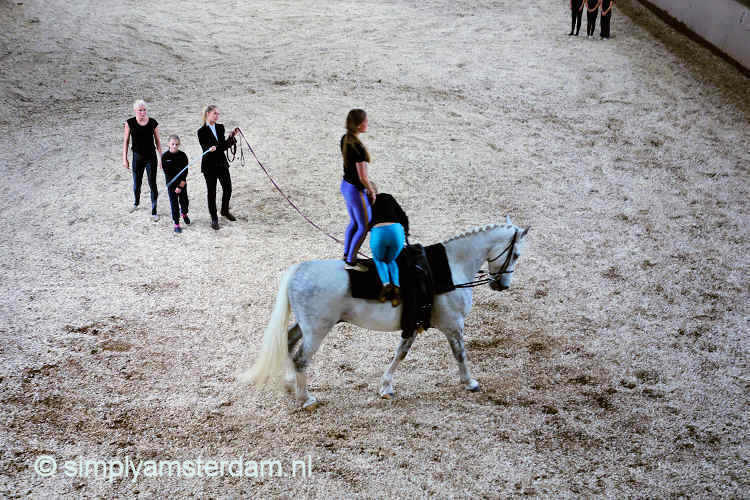 Voltige (gymnastics on horses) @ Hollandsche Manege