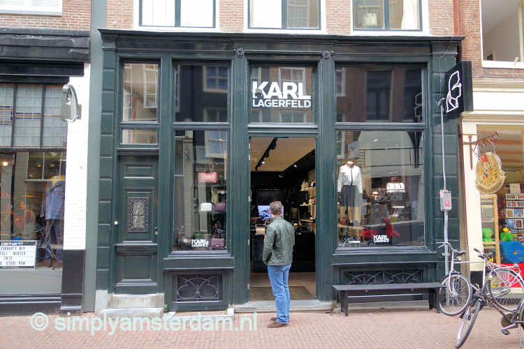 Karl Lagerfeld shop @ Hartenstraat