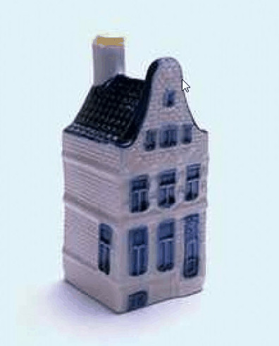 KLM miniature house