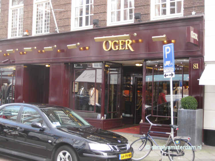 P C Hooftstraat, Oger shop