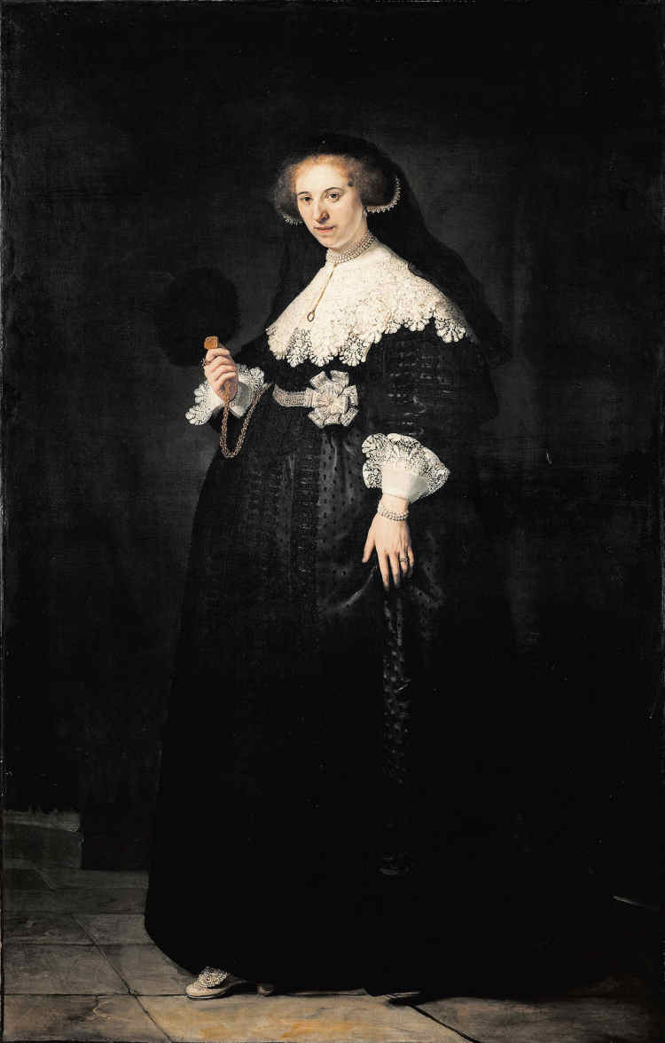 Oopjen Coppit, by Rembrandt, 1634