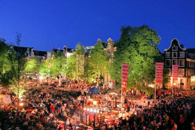 Open-air Prinsengracht concert