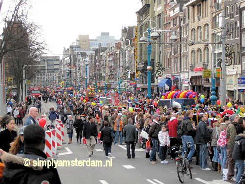Sinterklaas Parade at Damrak