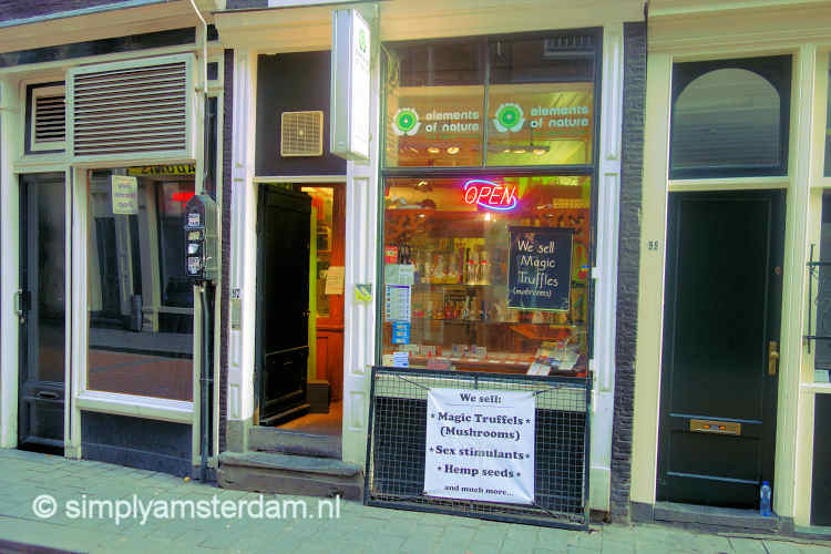 Smartshop in Warmoesstraat