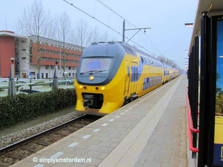 Taking a train in the Netherlands