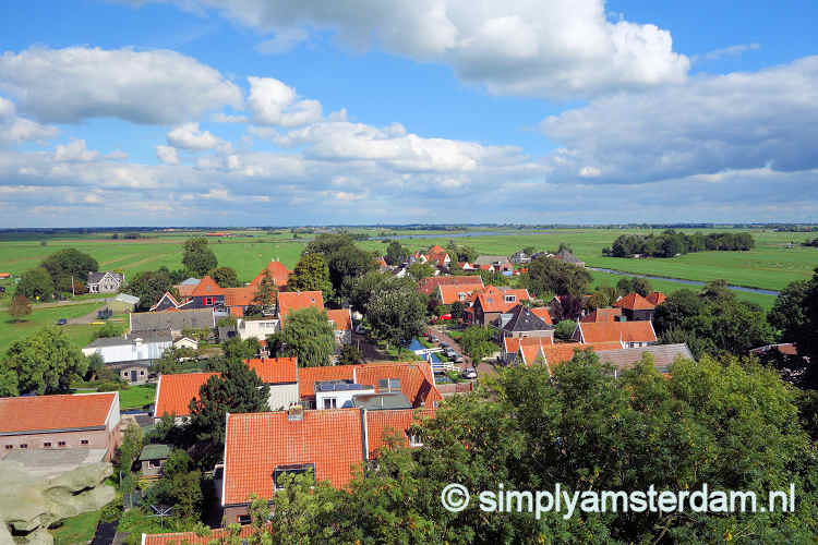 Village of Ransdorp, seen from church tower